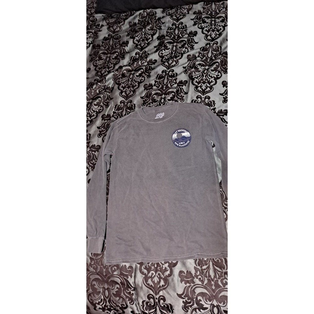 Blue‎ 84 Long Sleeve Tshirt Mount Washington New Hampshire Size Small
